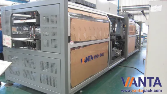 High Speed Carton Packer Wrap Around Case Packer Servo Divide Bottle 45 Packs Per Min