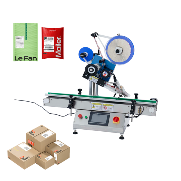 E-commerce magazijn etiketteringsmachine voor doos en doosverzending