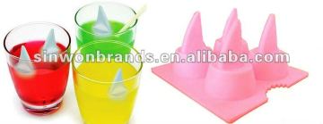 Silicone Shark Ice Cube Tray