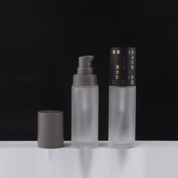 Frosted Glass Lotion Bottles: Custom Skincare Containers & Luxury Cosmetic Packaging