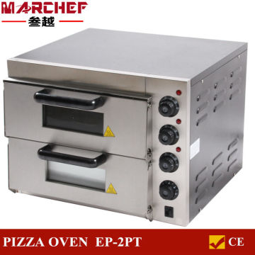 Stainless Steel Commercial Double Electric Pizza Baking Oven