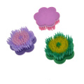 Brosse pour le visage de cheval en forme de fleur