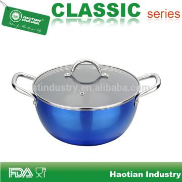 Aluminum Mirror Ceramic Coated Casserole