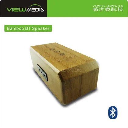 Indoor outdoor mp3 player song direct song wooden Bamboo BT Bluetooth speaker