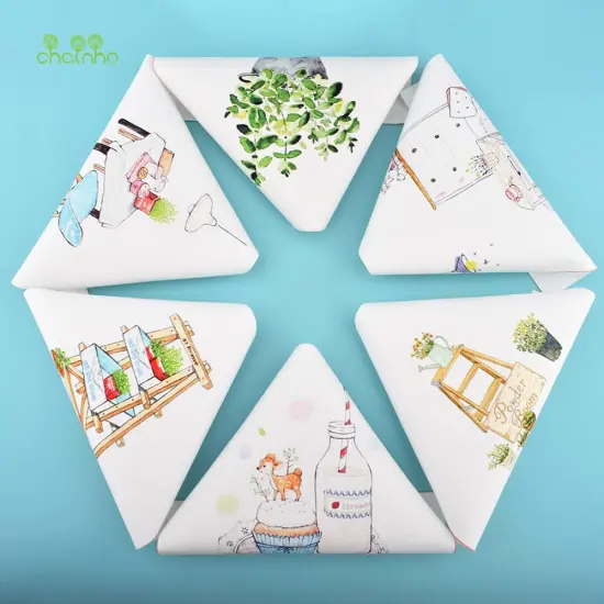 Hand Dyed Cotton Canvas Fabric,Warm Literary Home Series,For DIY Sewing & Quilting Purse Cover Home Decoration Material