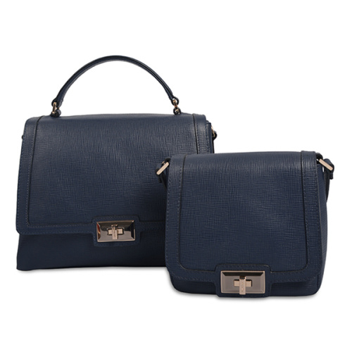 Mercer Large Pebbled Leather Belted Satchel Tote Bags