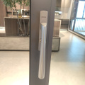 Pintu kaca geser aluminium lift modern