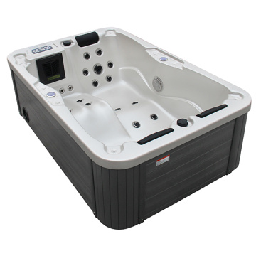 Mini Acrylic Hot Tub with a Lounge Seat