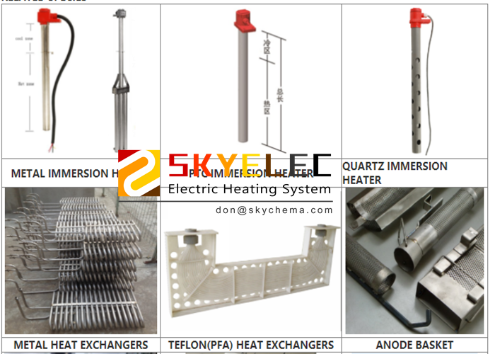 Ptfe Immersion Heater