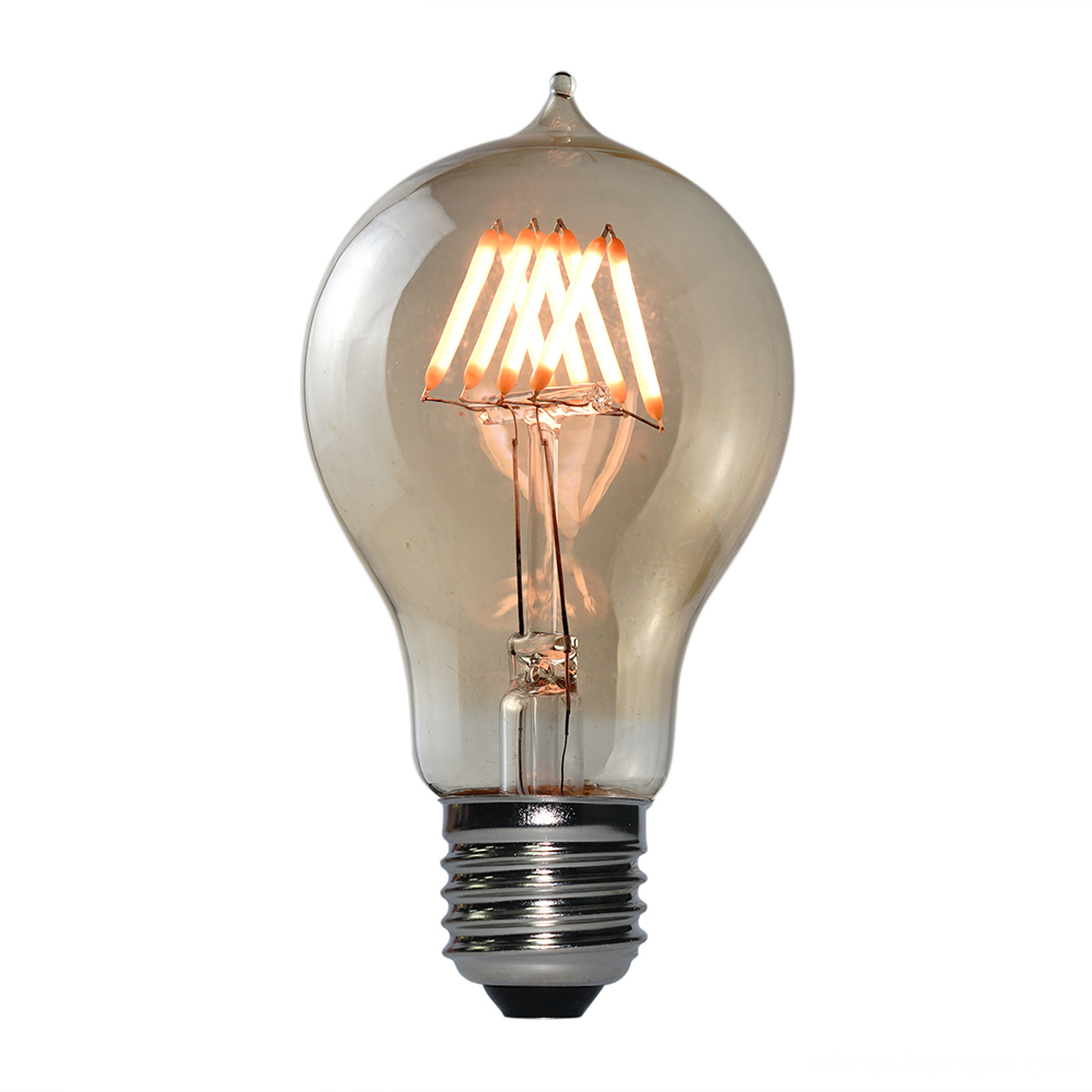A60L Unique led filament bulb UL approved