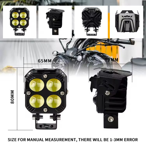 LiuHJG 12V Motorcycle Led Fog Light for Cars