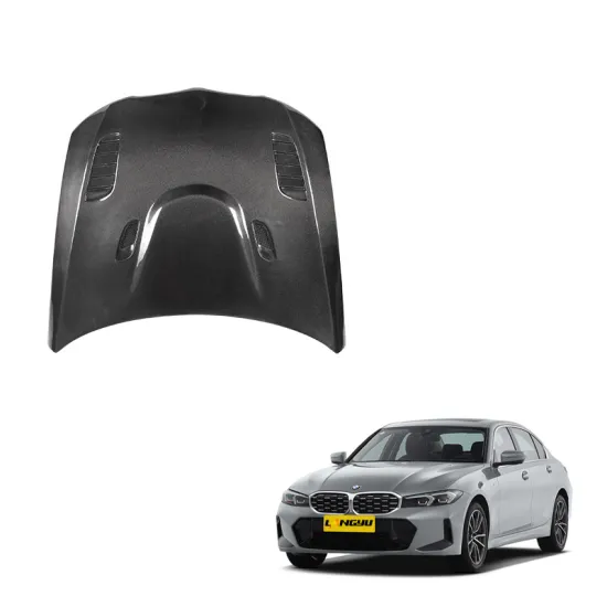 Carbon Fiber Hood V Style Engine Cover for BMW 3 Series 323i 325i 328i E90