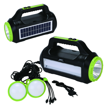 DT-9037 Outdoor Emergency Lights with USB Charging and LED Bulbs