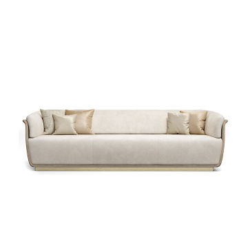 20 Years Manufacturer: Customizable Luxury Italian Living Room Sofas in Velvet and PU Leather