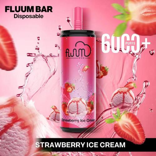 Fluum Bar 6000 พัฟแบบใช้แล้วทิ้ง vape