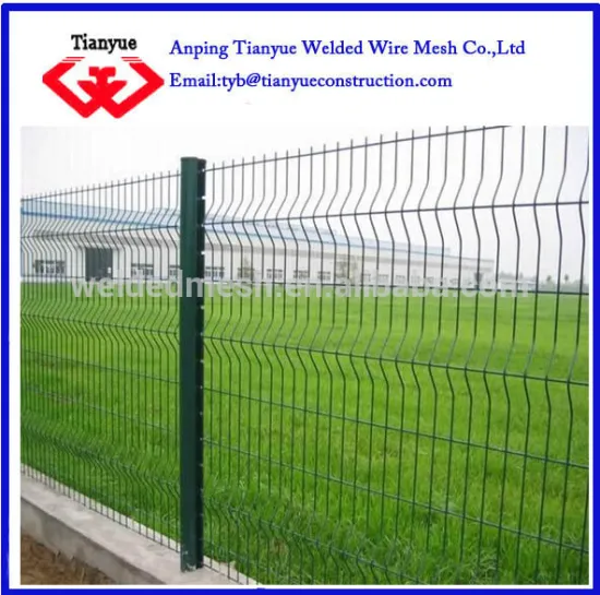two bending welded wire mesh fence(1.5m high )