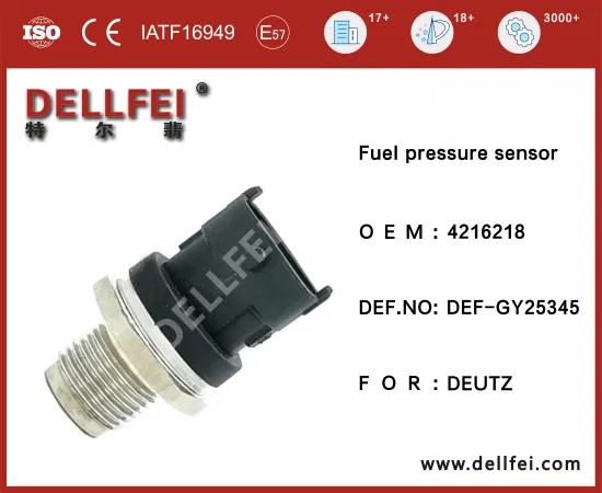 New Common Rail High Pressure Sensor 4216218 for DEUTZ