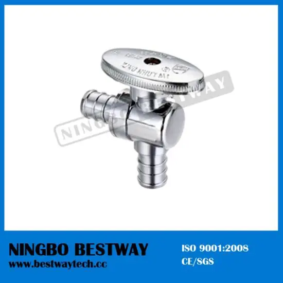 Nickel Plated Brass Pex Angle Stop Valve Prices