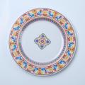 melamine round dessert plate for all serving usage