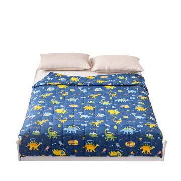 100% Cotton Soft Cartoons Pattern Gravity Weighted Blanket