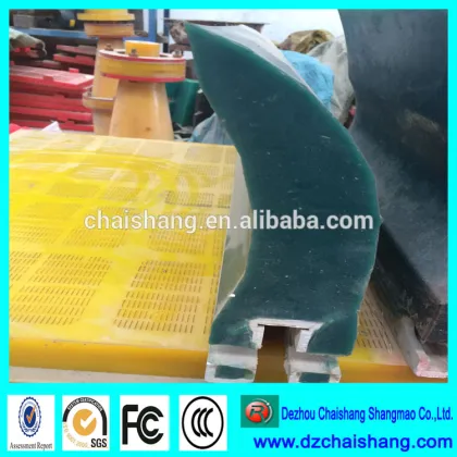 primary TDI polyurethane belt cleaner for cleaning material