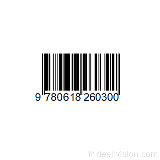 Algorithme de scanner de code ISBN-13