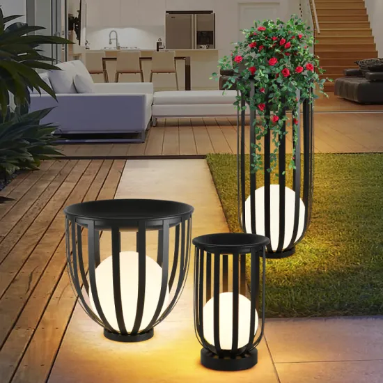 Waterproof Stainless Steel Solar Lawn Lamp for Villa Courtyard