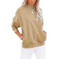 Frauen lässig Langarm Sweatshirt Tops