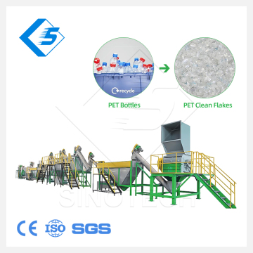 Full Automatic PET Plastic Recycling Line for Spray Bottles and Water Bottles