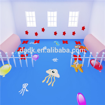 PVC indoor play area safety floor tiles