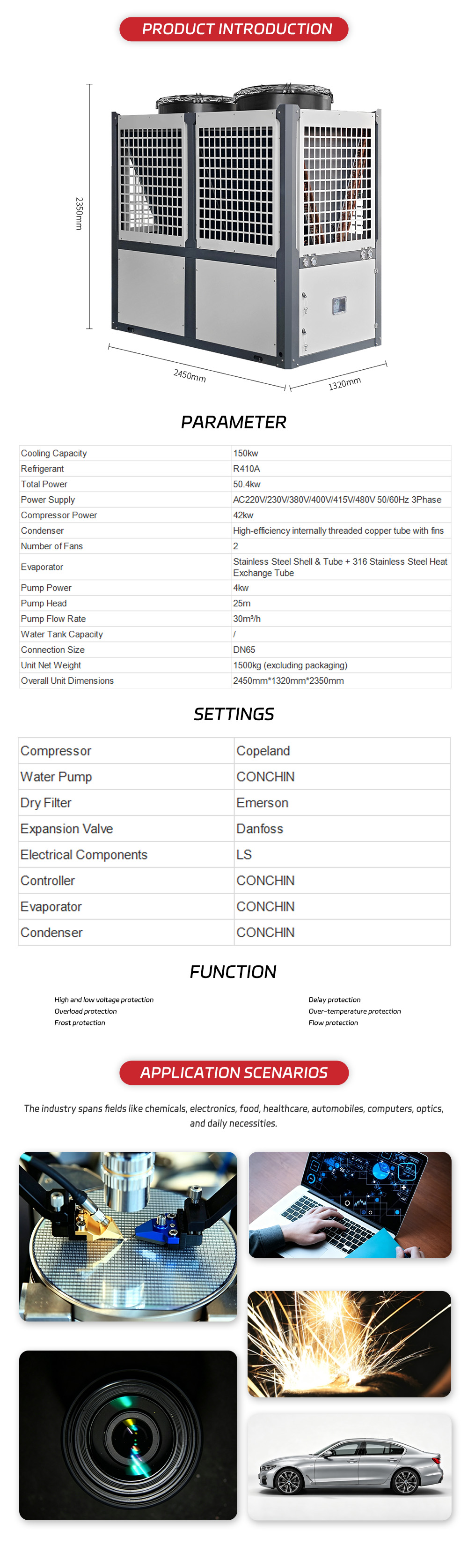 9 Air-cooled chiller RSA-U50D-x