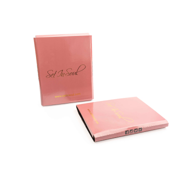 Pink A4 Βιβλίο Mailers Κυματοειδές κιβώτια συσκευασίας