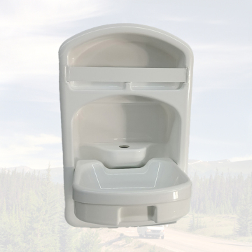 Factory Direct Acrylic RV Folding Sink - Lightweight Washing Basin for Caravans & Motorhomes