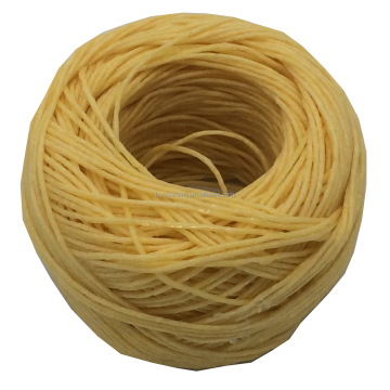 Organic Wick Rope Beeswax Coated Candle Wicks Spool - 30 Pieces
