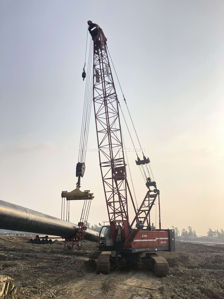 Grue sur chenilles à flèche en treillis robuste à vendre