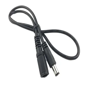 1M 12V DC Male to Female Extension Power Cable for CCTV Cameras