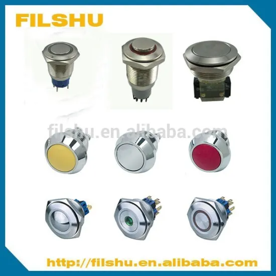 2015 FILSHU hot selling Waterproof IP67 Push Button Switch (TUV,CE,Rohs )