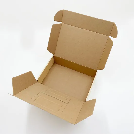 Cardboard airplane box packaging