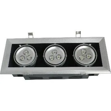 9W Ceiling Grid light/led grid light/Hotel grille light /led grid lamp