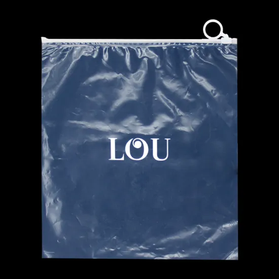Custom Logo Printed LDPE Zip lock Bag