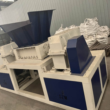 Double Shaft Shredder Machine For Tyre Recycling