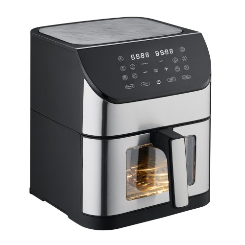 8L Large Capacity Digital Air Fryer with Visible Window