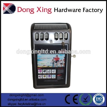 Solar Automatic LED advertising display Ash Bin