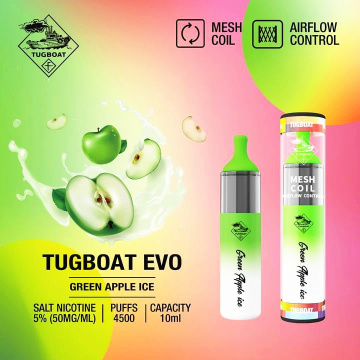 TUGBAUT à bas prix EVO 4500 Puffs Vape jetable