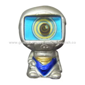 Color change PVC material small robot for childNew