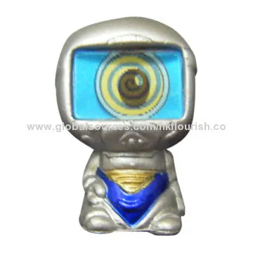 Color change PVC material small robot for childNew