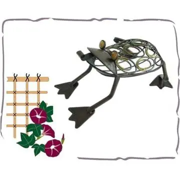 metal frog lawn ornaments