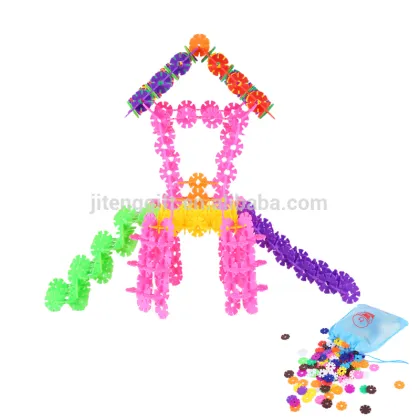 snowflake building blocks toys magformers wow set