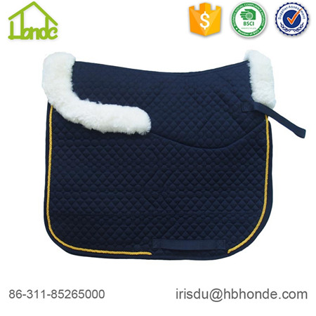 dressage sheepskin saddle pad