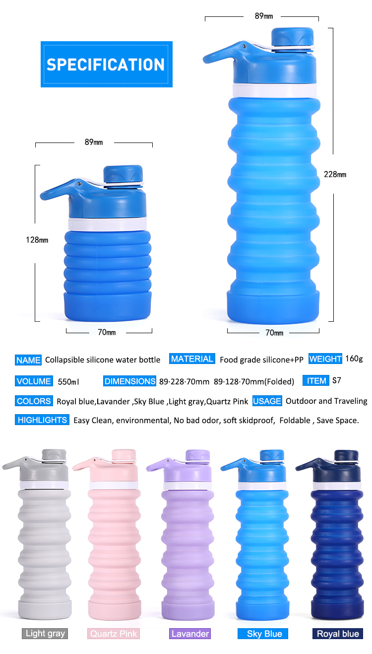 collapsible drink bottle